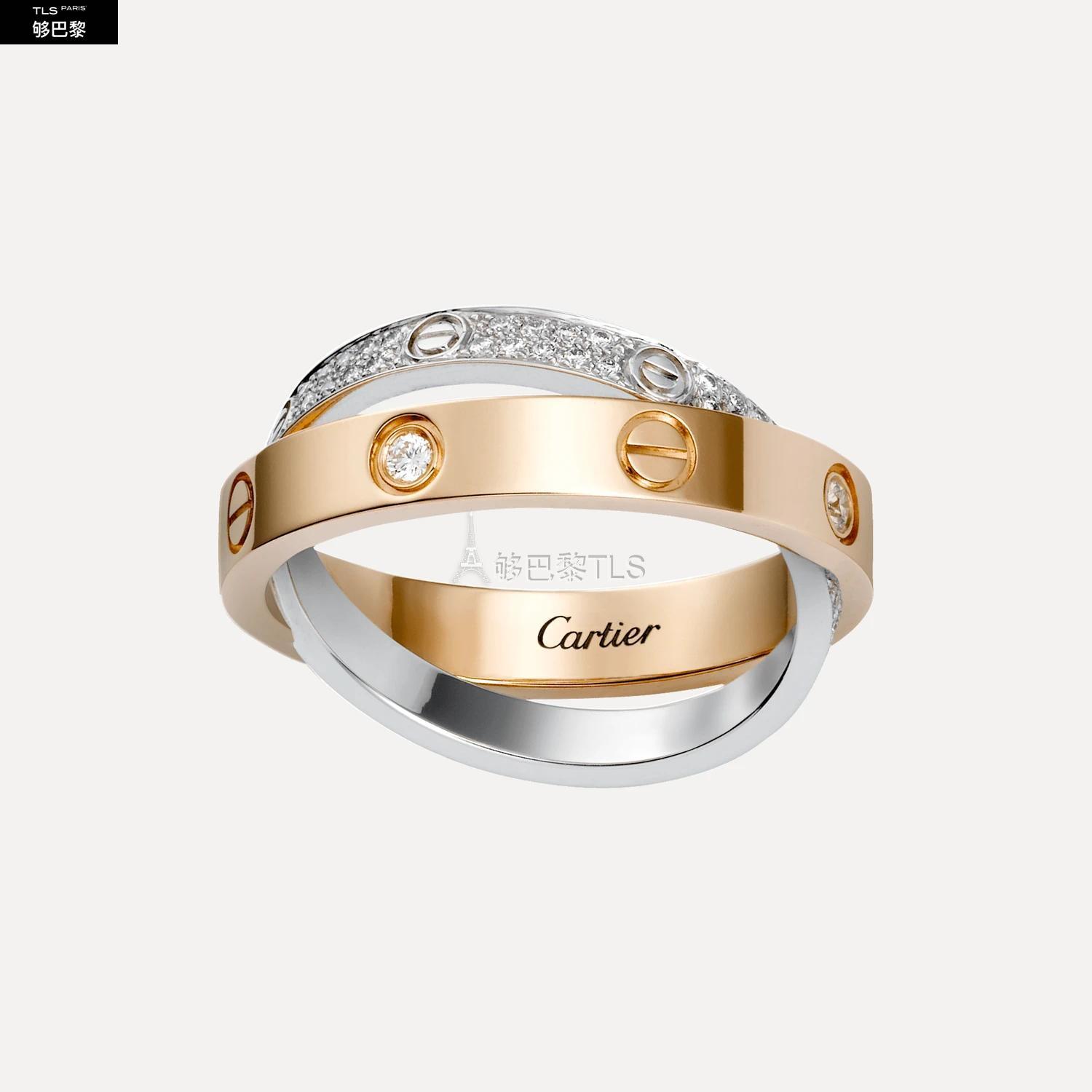 【cartier卡地亚 戒指/指环】【包邮包税】 cartier 21年秋冬 男士