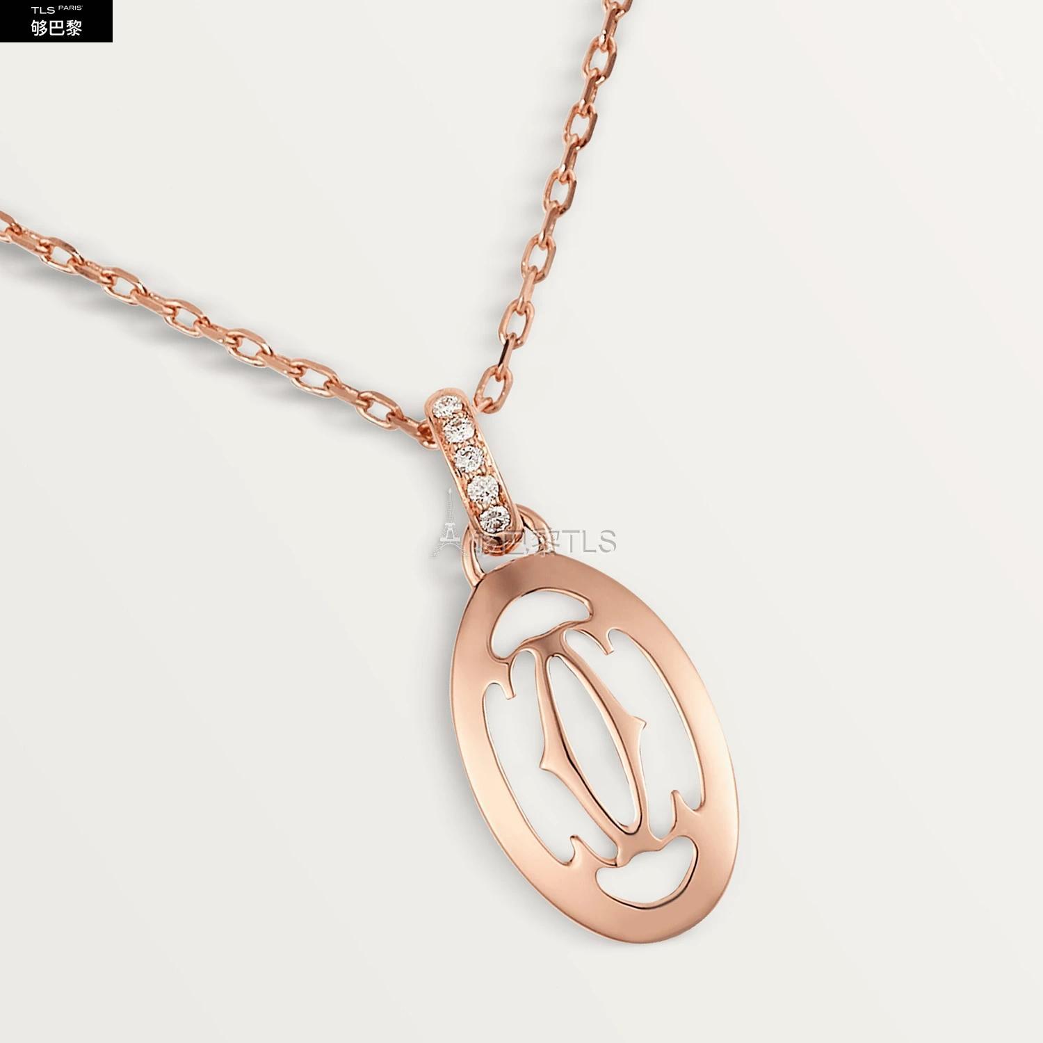 卡地亚 项链】【包邮包税】 cartier 21年秋冬 女士 项链 logo项链 b