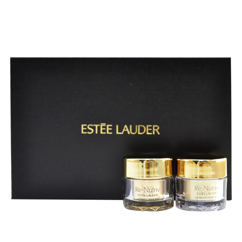 Estee Lauder/雅诗兰黛 白金级蕴能黑钻奢华套装礼盒(滋养霜7ML+眼霜5ML)包装有非卖品/not for sale/促销品/试用装/请谨慎下单