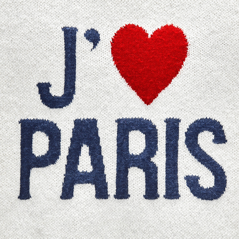 【包税】dior/迪奥 21年春夏新款 i love paris系列 女士白色海军蓝色