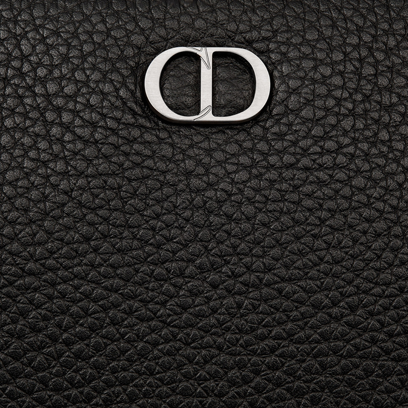 【包税】dior/迪奥 21秋冬新款 男士黑色粒面小牛皮cd标志装饰a4公文
