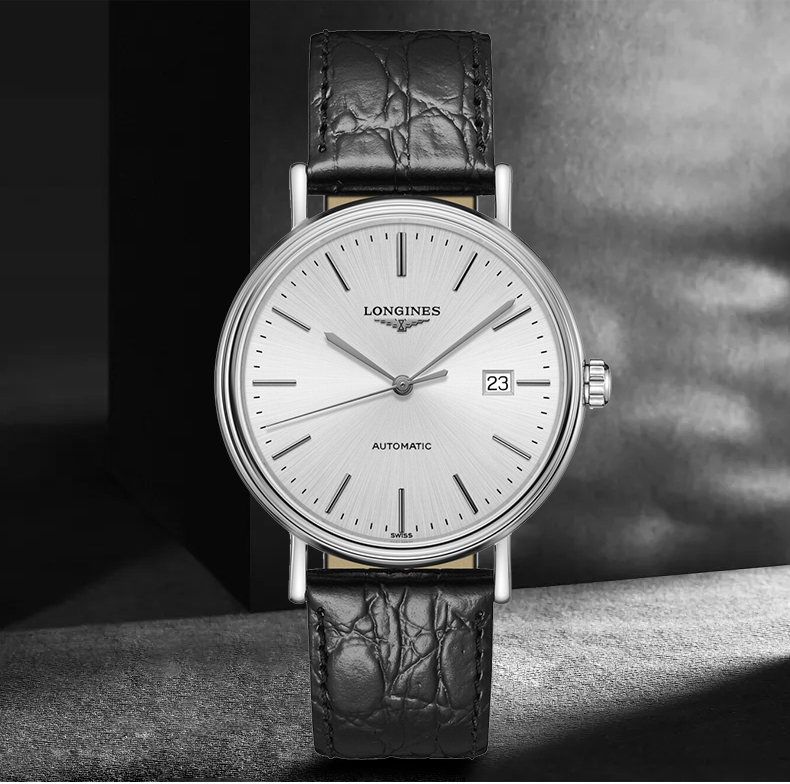 LONGINES/浪琴  时尚系列 自动机械机芯 精钢 男表 L4.922.4.72.2 （7天内发货）