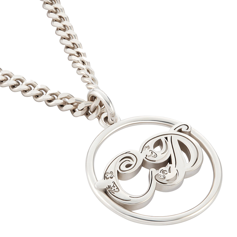 【包税】dior/迪奥 21秋冬新款kenny scharf联名 男士925纯银联名图案