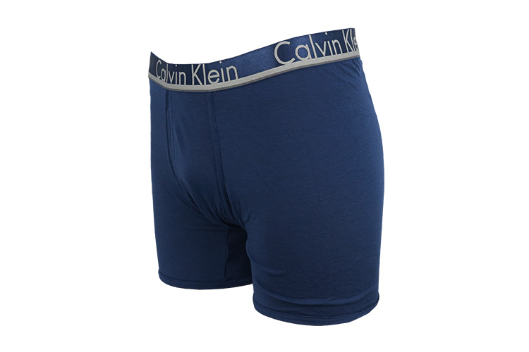 Calvin Klein/卡尔文·克莱因 男士内裤深蓝色四角内裤三条装NB1361-916