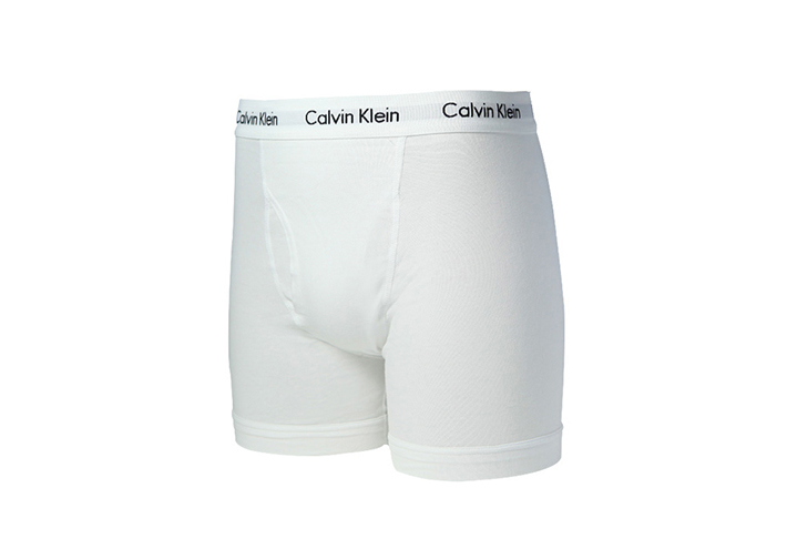 Calvin Klein/卡尔文·克莱因  男士内裤棉质微弹四角内裤三条装 NU2666