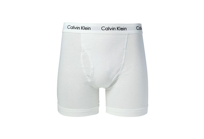 Calvin Klein/卡尔文·克莱因  男士内裤棉质微弹四角内裤三条装 NU2666