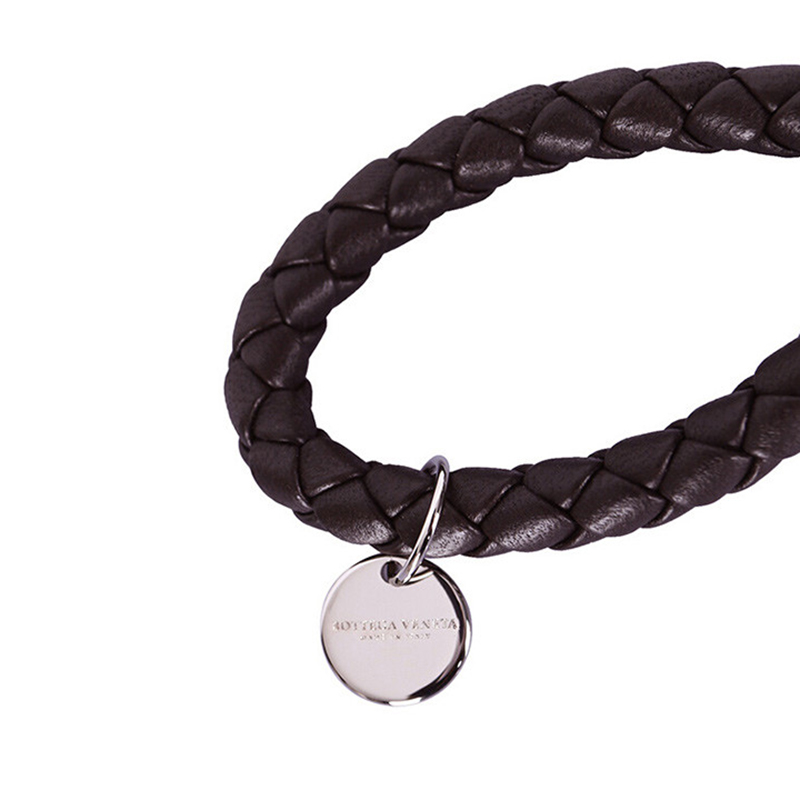 bottega veneta/葆蝶家 中性男女款羊皮编织钥匙扣 113539001d