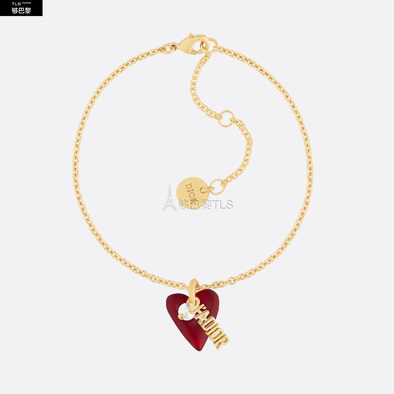 【包邮包税】 dior迪奥 21年春夏 女士 手链 le coeur de dior 手链 b