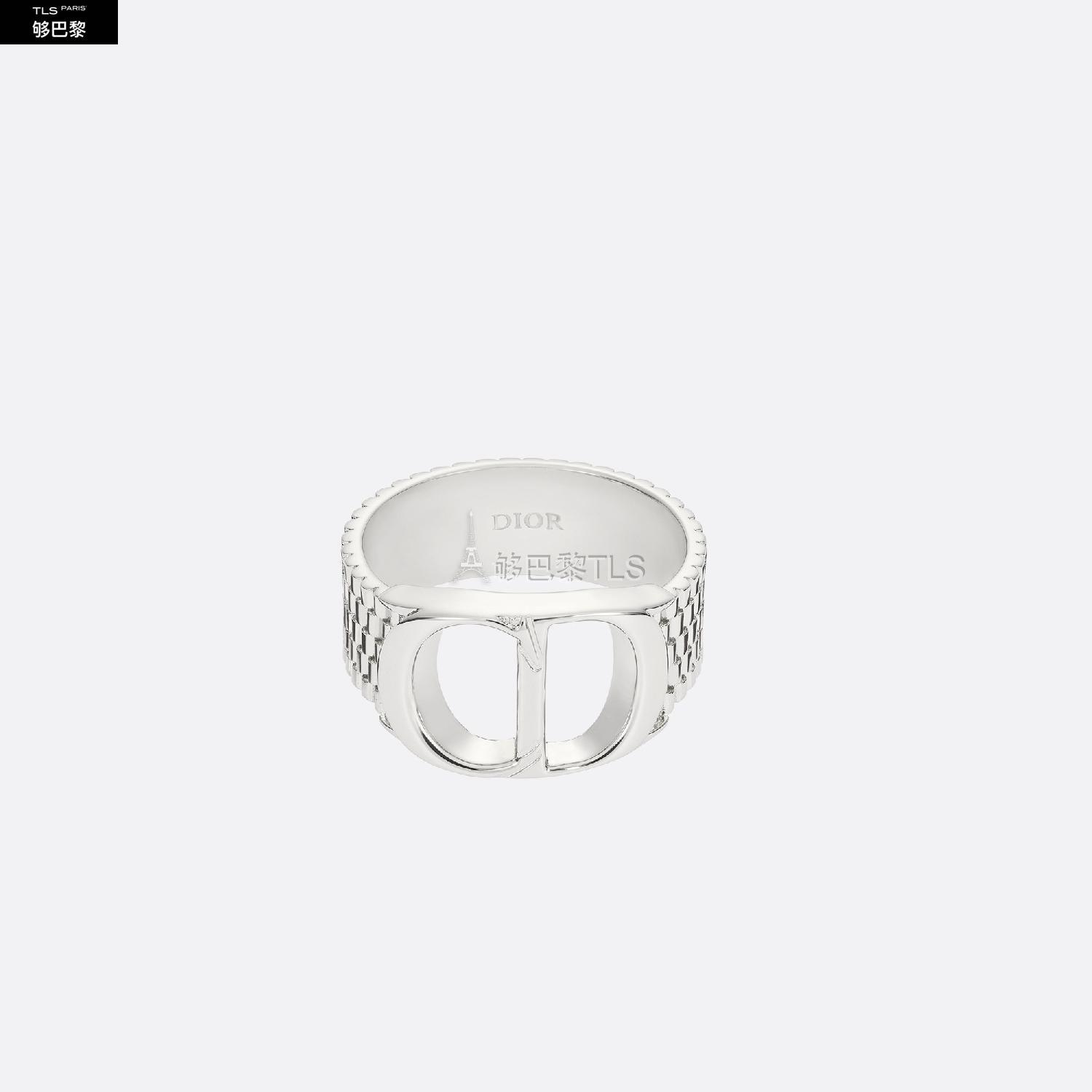 【包邮包税】 dior迪奥 21年春夏 男士 戒指 戒指-银色饰面黄铜 r1062