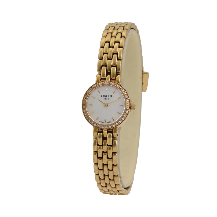 tissot/天梭 时尚系列女士石英腕表t058.009.63.116.00(b级已使用)