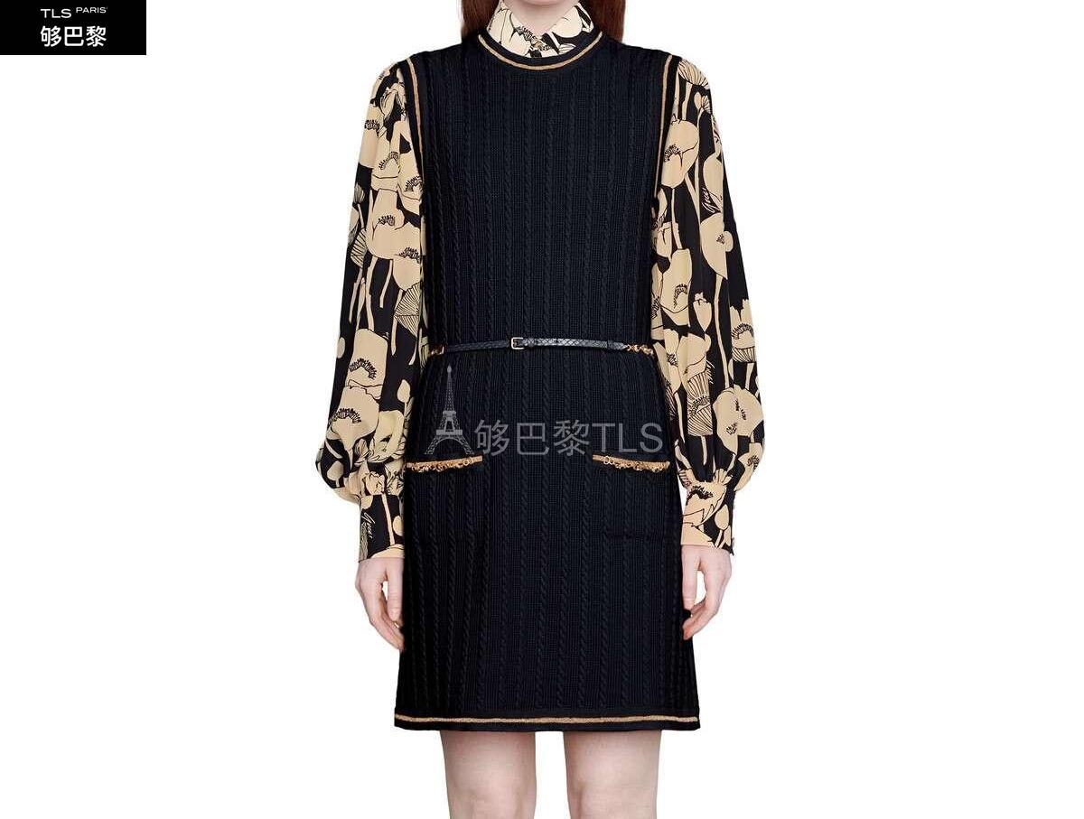 【包邮包税】 gucci古驰 21年秋冬女士 双g链条连衣裙 658350 xkbvo