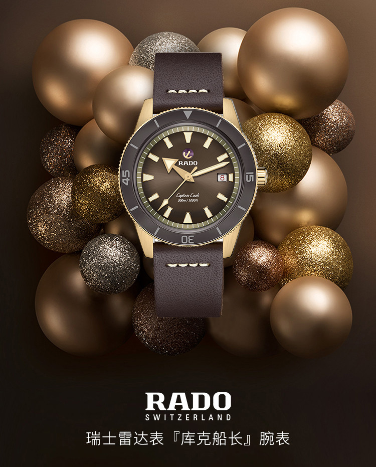 RADO/雷达 传承系列皮带自动机械男士腕表R32504306