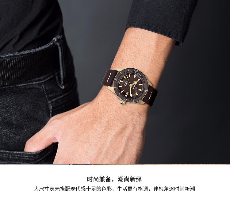 RADO/雷达 传承系列皮带自动机械男士腕表R32504306