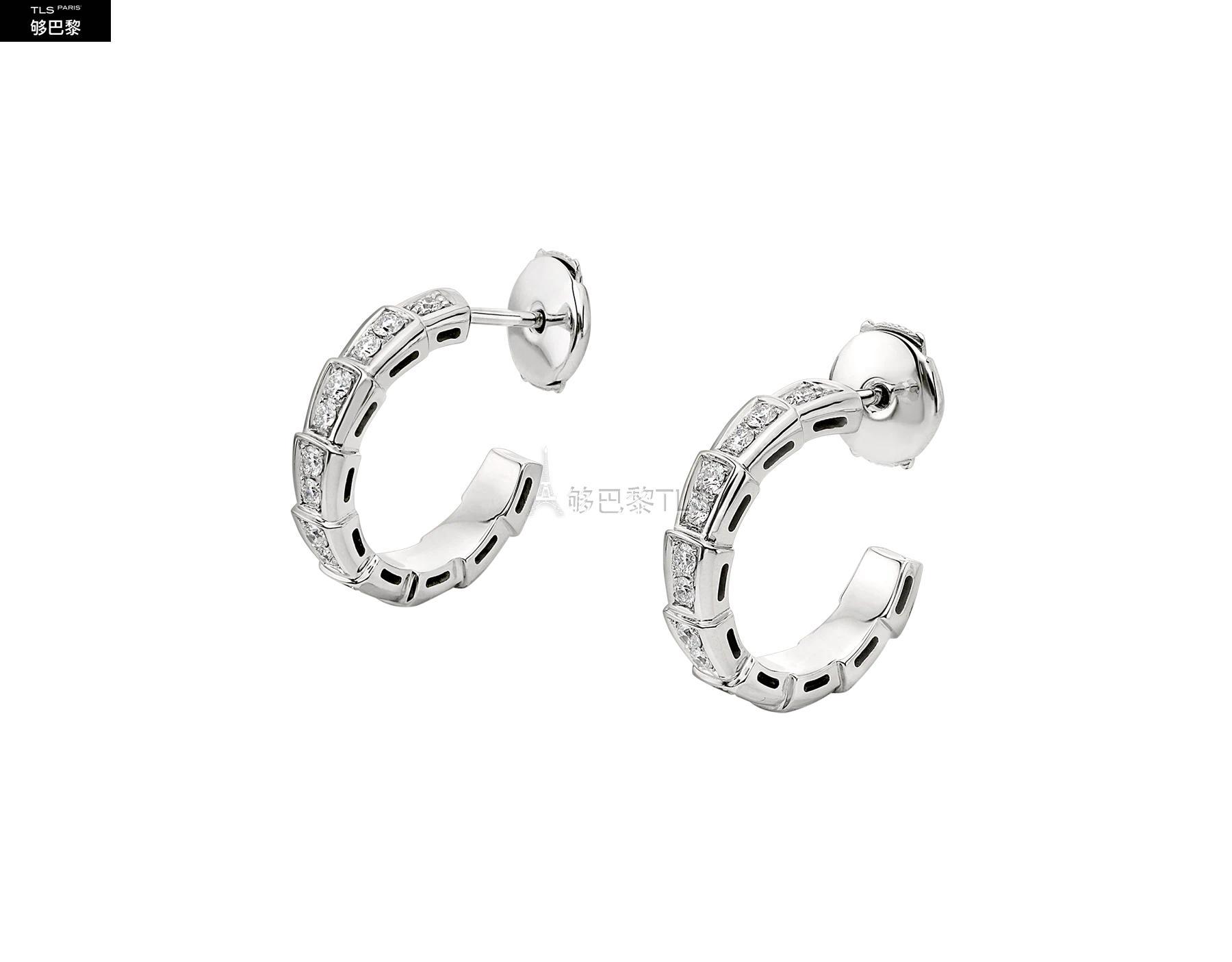 【包邮包税】 bvlgari宝格丽 21年春夏 男士 耳环 serpenti viper