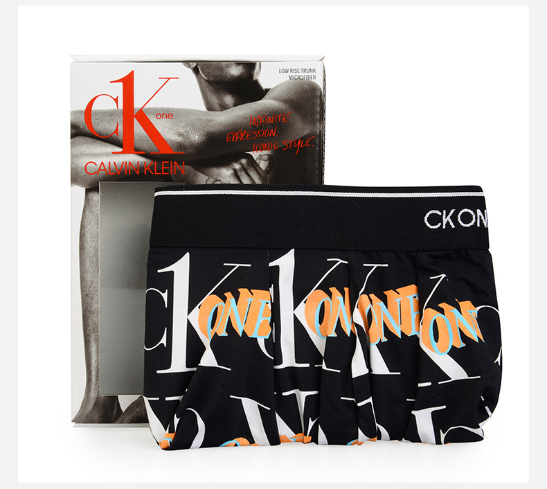 【爆款主推现货秒发】Calvin Klein/卡尔文·克莱因男士单条装平角四角内裤