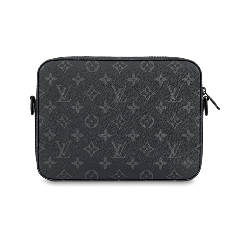 louis vuitton/路易威登 男包 帆布/配皮 steamer 郵差包 斜挎包 m4