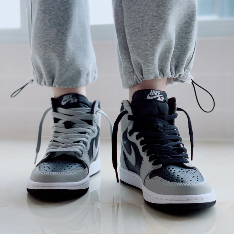 0 灰麂皮 高帮 情侣篮球鞋 555088-035