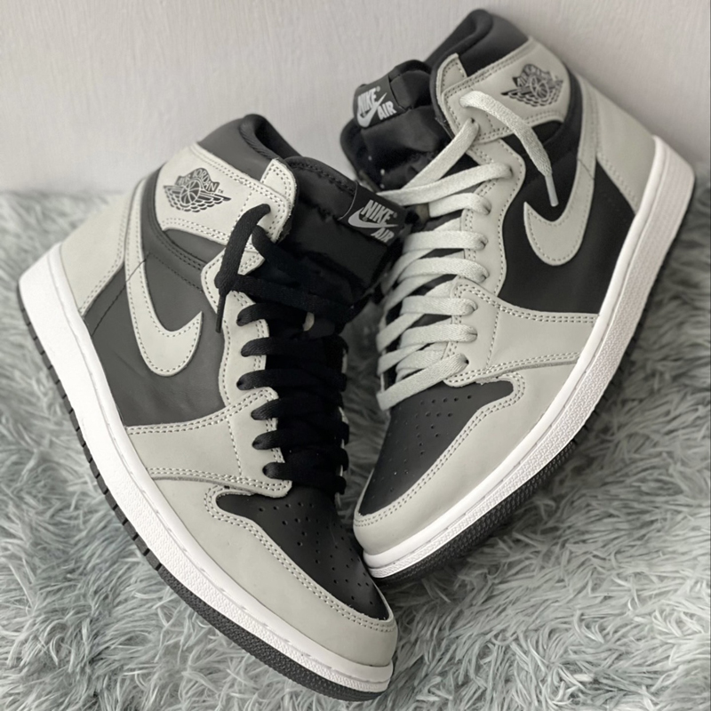 nike/耐克 air jordan 1 shadow 男女同款 aj1 黑灰 影子 2.