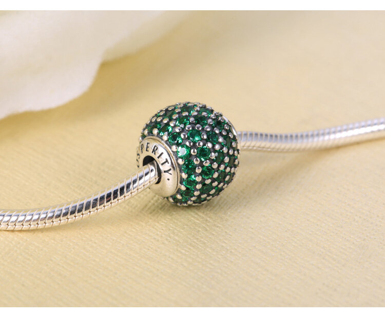 pandora/潘多拉串珠me系列丰盛细孔珠796061ngc需搭配细链