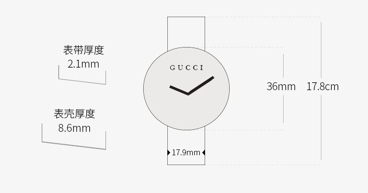 GUCCI/古驰【正品行货】GUCCI贝母表盘银色编织钢带石英女士手表