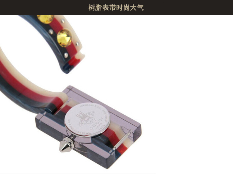 GUCCI/古驰 VINTAGE WEB WATCH系列石英女士腕表YA143524