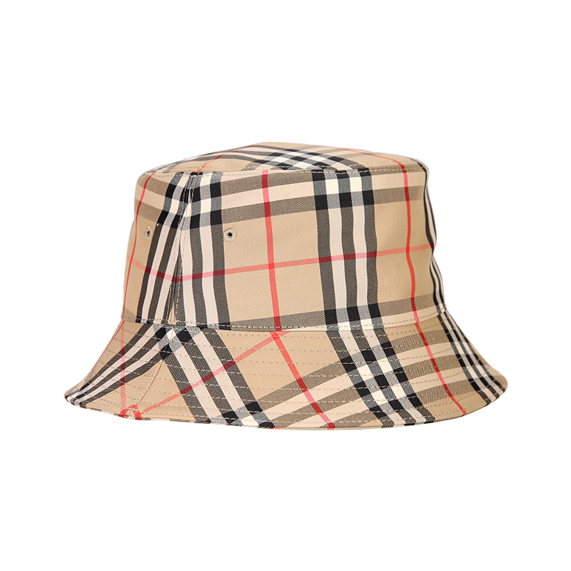 【包邮包税】burberry/博柏利 巴宝莉 时尚百搭 格纹棉质帽子