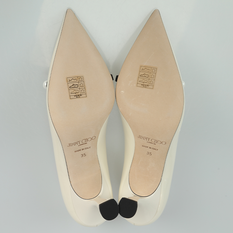 jimmy choo/周仰杰 21秋冬 亮面皮革女士中跟鞋 rosalia65ptz joisf0