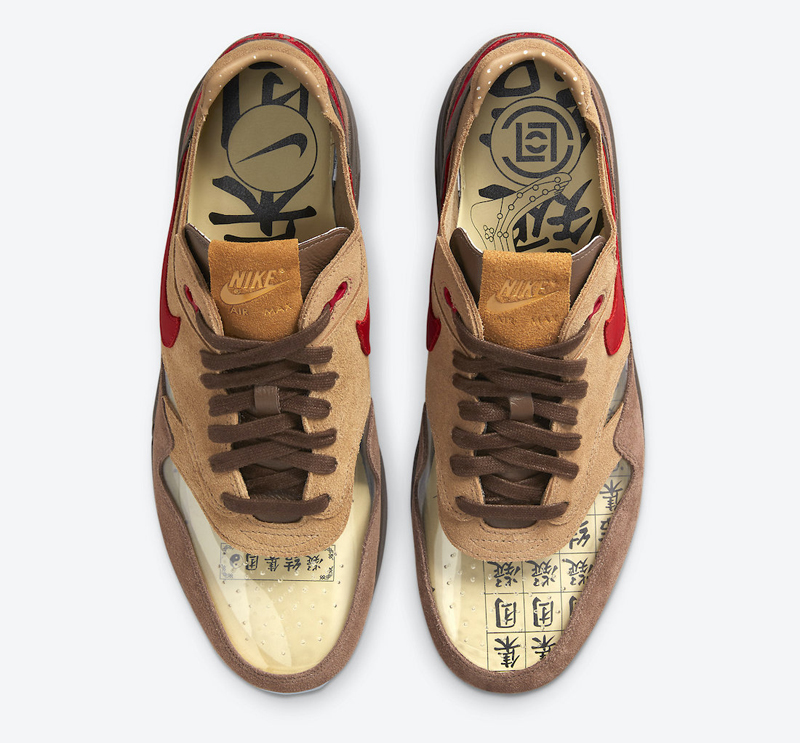 nike/耐克 clot air max 1 男女同款 2021新品 死亡之吻2.