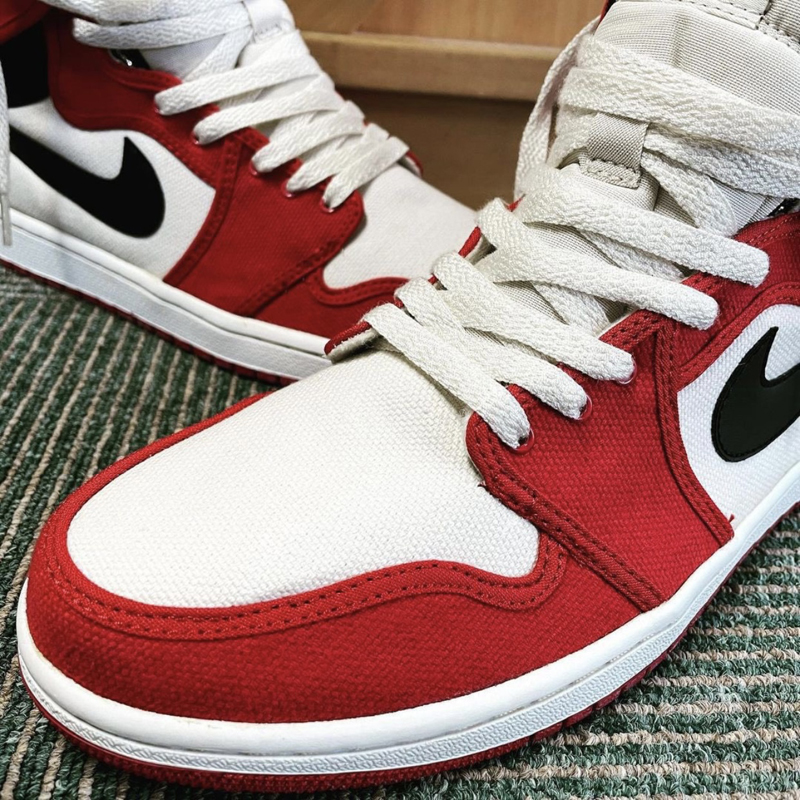 nike/耐克 air jordan 1 ko chicago 男款 aj1 芝加哥 黑白红 2021版