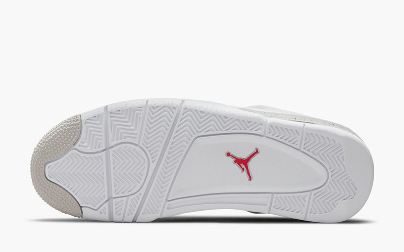 nike/耐克 air jordan 4 oreo 男女同款 aj4 白水泥 白奥利奥 情侣