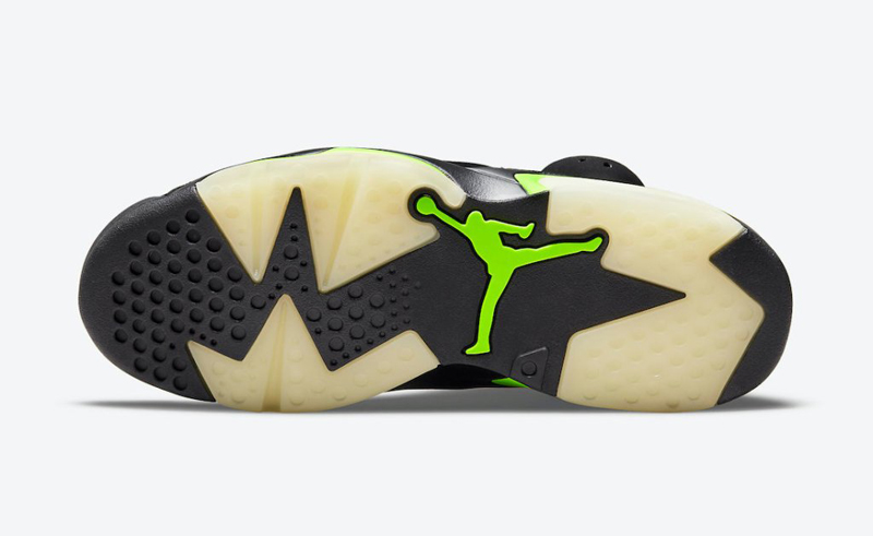 air jordan 6 男款 2021新品 aj6 电光绿 黑绿 俄勒冈 夜光 篮球鞋 ct