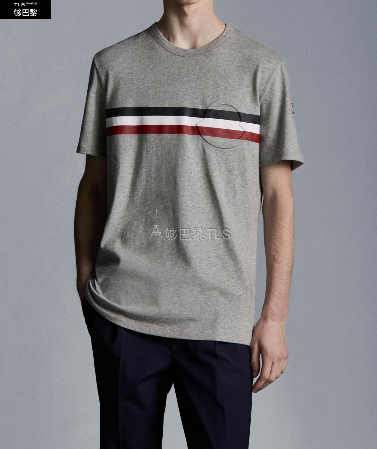 【包邮包税】 moncler蒙可蒙克莱 21年春夏 男士 短袖t恤 t-shirt