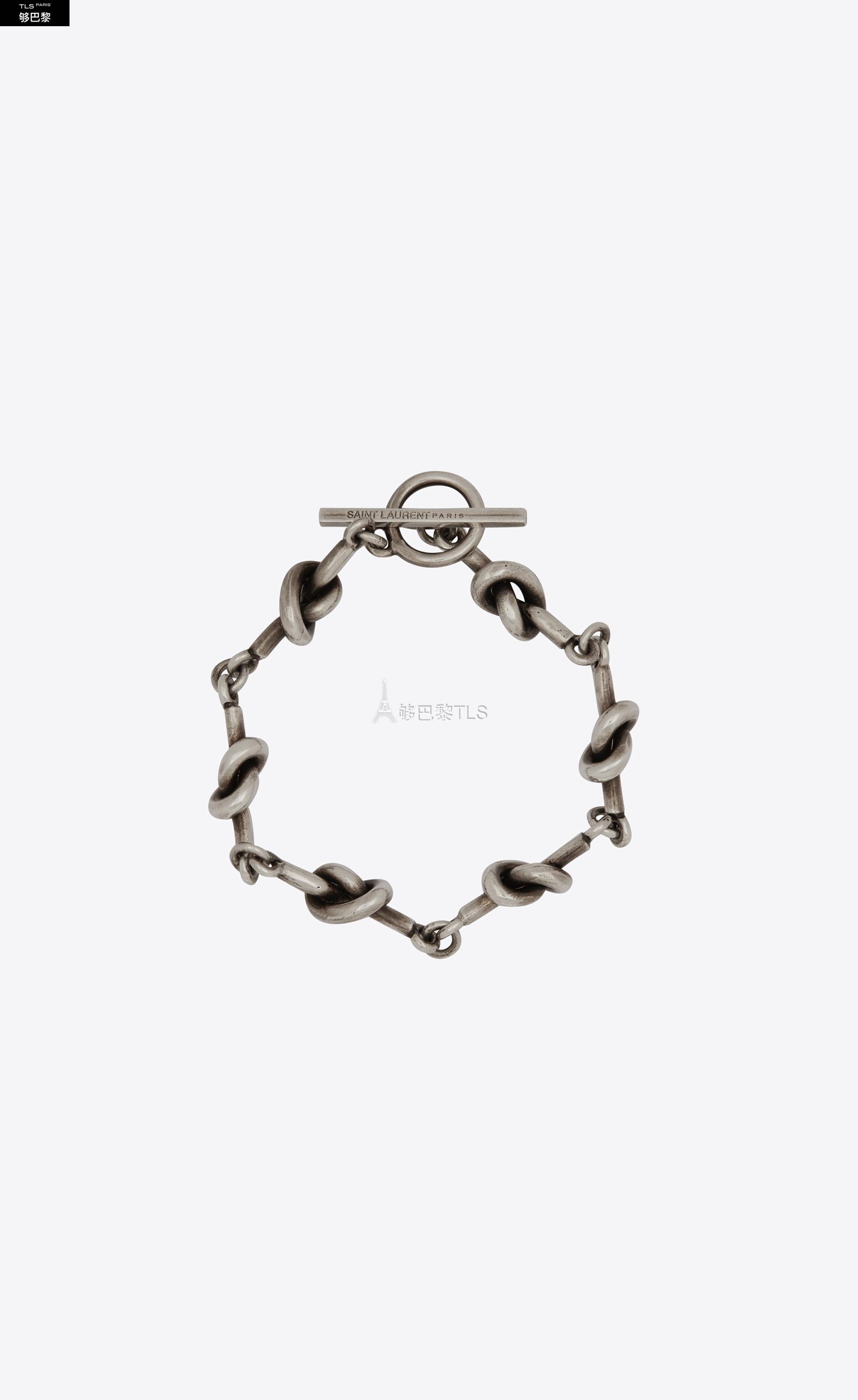 【包邮包税】 ysl圣罗兰saint laurent 21年春夏 男士 手镯 bracelet