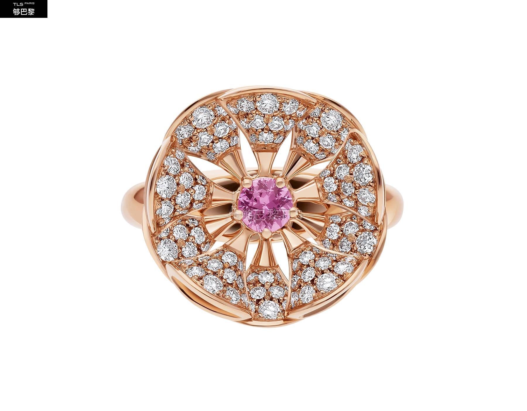 【包邮包税】 bvlgari宝格丽 21年秋冬 女士 戒指 divas dream bague