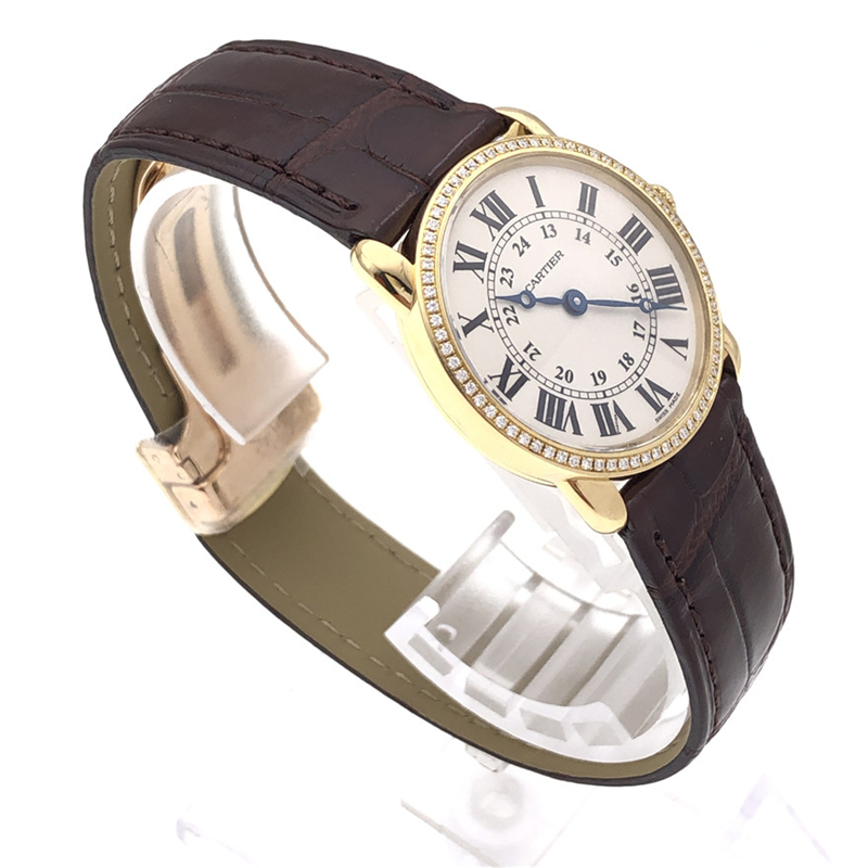 cartier/卡地亚18k钻石女表wr000151[二手a级别]