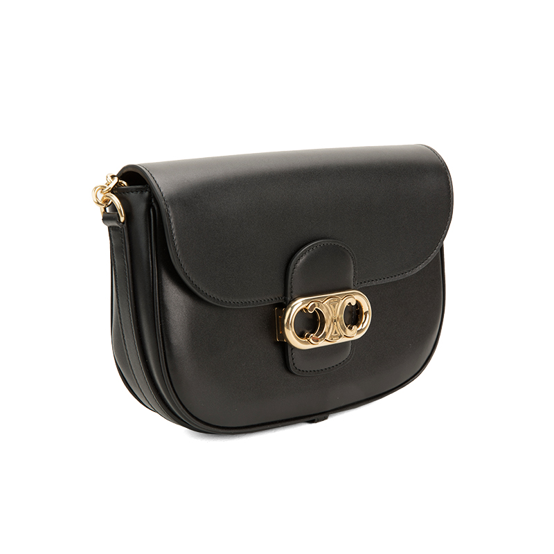 【21春夏新品国内现货】celine/赛琳 经典牛皮革金属扣简约优雅女士