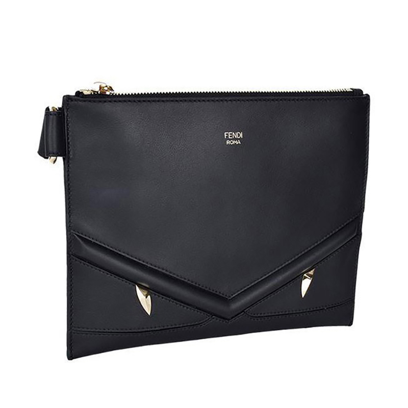 fendi/芬迪 包袋 斜挎包 男士 黑色 斜挎包 皮质 7va437a5ew0
