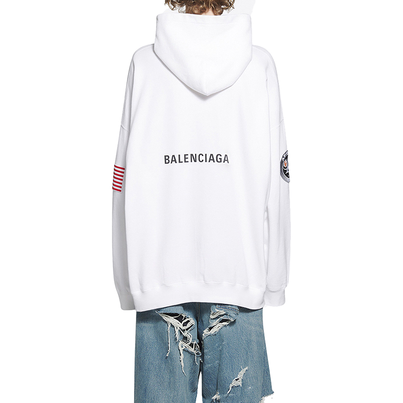 男卫衣】【包税】balenciaga/巴黎世家 21年早秋新款 nasa系列 男女