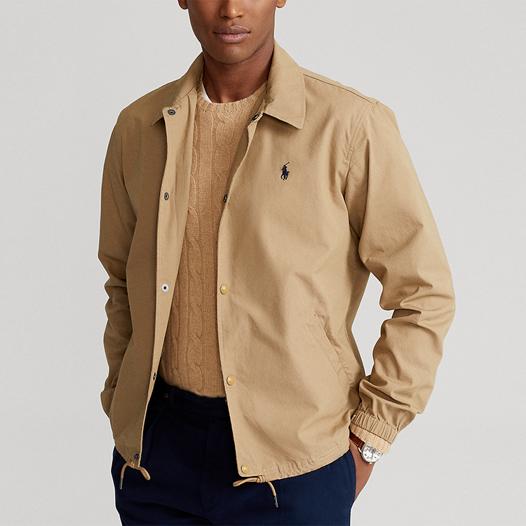 ralphlauren/拉夫劳伦poloralphlauren男装2021年早秋府绸教练夹克rl1