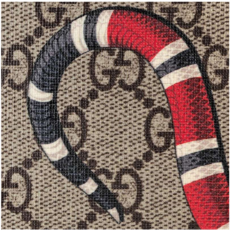 【包邮包税】gucci/古驰 男包男士时尚经典 蛇纹短款双折钱包 451266