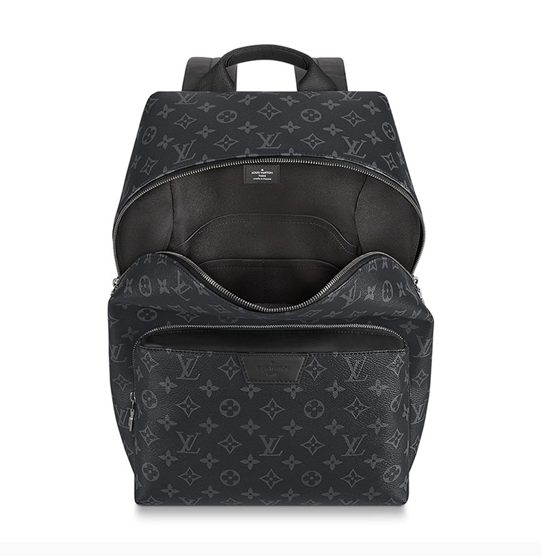 louis vuitton/路易威登 男士黑色monogram eclipse 涂层帆布