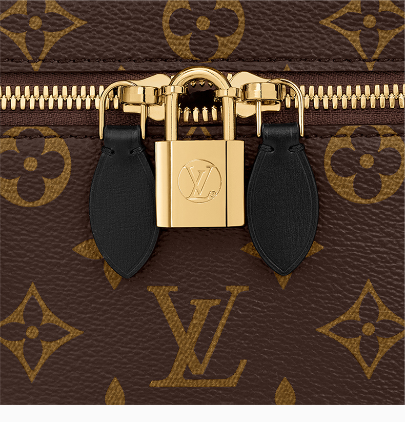 louis vuitton/路易威登 女士棕色 monogram reverse 涂层帆布手提包