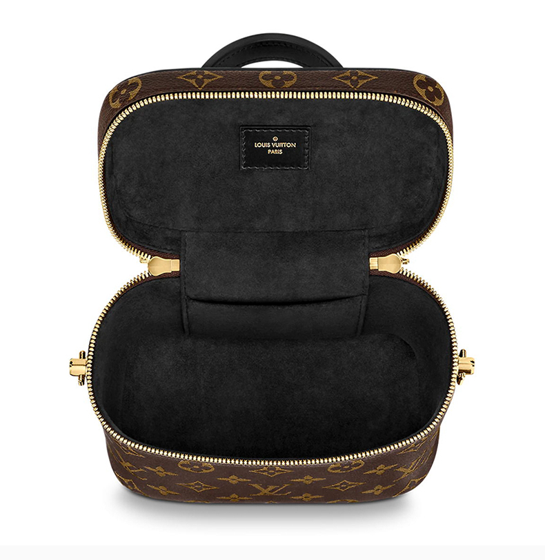 louis vuitton/路易威登 女士棕色 monogram reverse 涂层帆布手提包