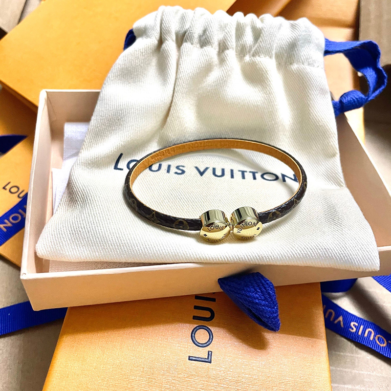 【预定商品15-25天后左右发货】louis vuitton/路易威登 女士手镯 m