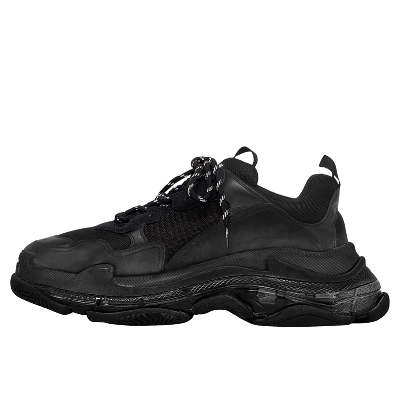 【包税】balenciaga/巴黎世家 21年秋冬新款 triple s系列 男士黑色