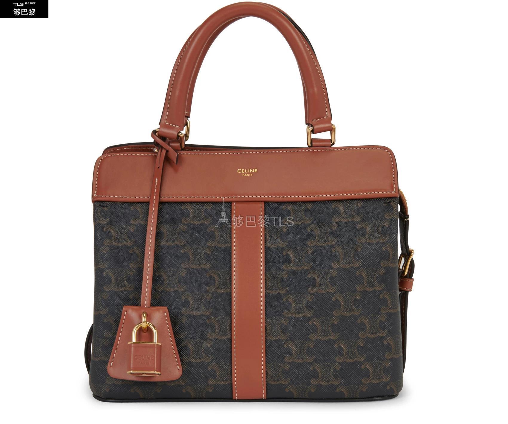 【包邮包税】 celine赛琳思琳 21年春夏 女士 手提包 小号 de france