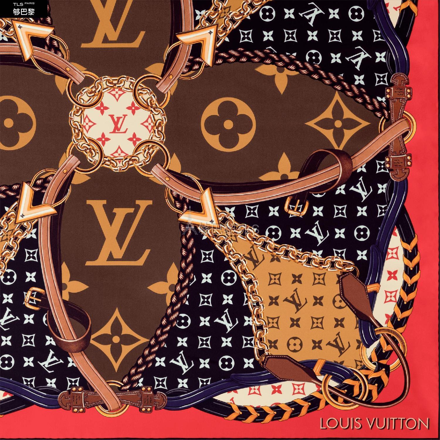 【包邮包税】 lv路易威登 21年秋冬 女士 围巾 all in 双面方巾 m7