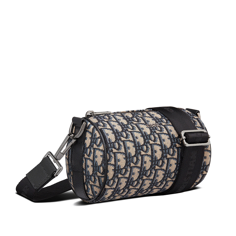 【包税】dior/迪奥 经典roller系列 男士迷你米色黑色