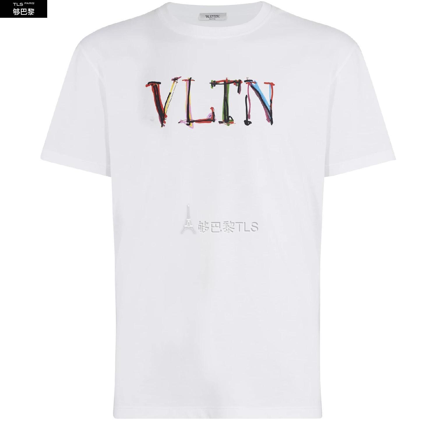 【包邮包税】 valentino华伦天奴 21年秋冬 男士 短袖t恤 vltn t恤