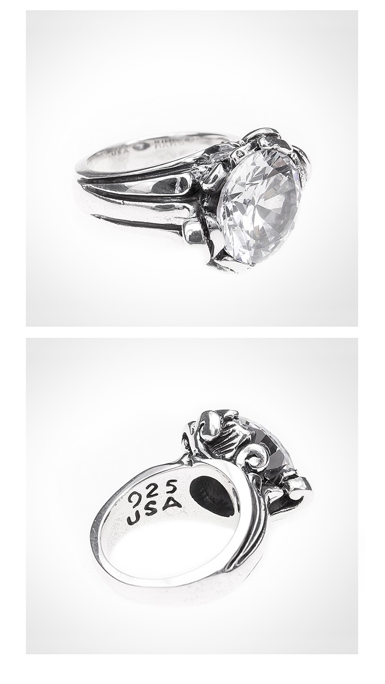 kingbaby/kingbaby 经典系列 水晶花形戒指 k20-5932